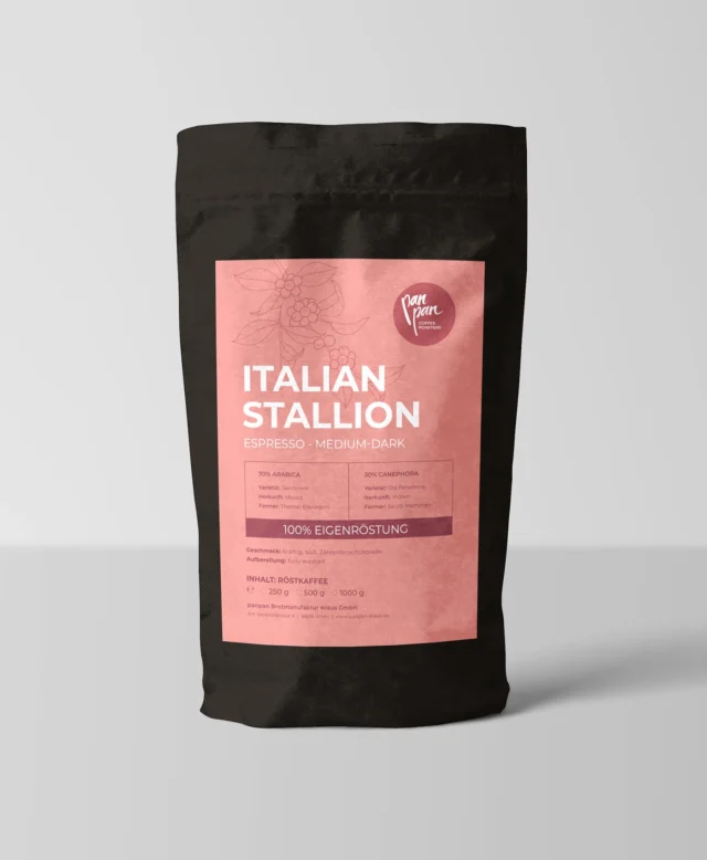 Panpan Kaffee Italian Stalion